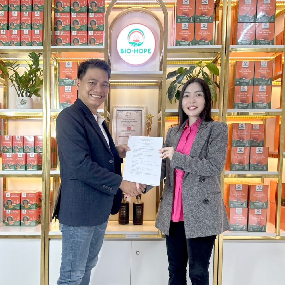 Chào Mừng Ms Nguyễn Thị Dịu, Giám C Phát Triển Bni Fast Chapter Hợp Tác Kinh Doanh Cùng Bio-hope