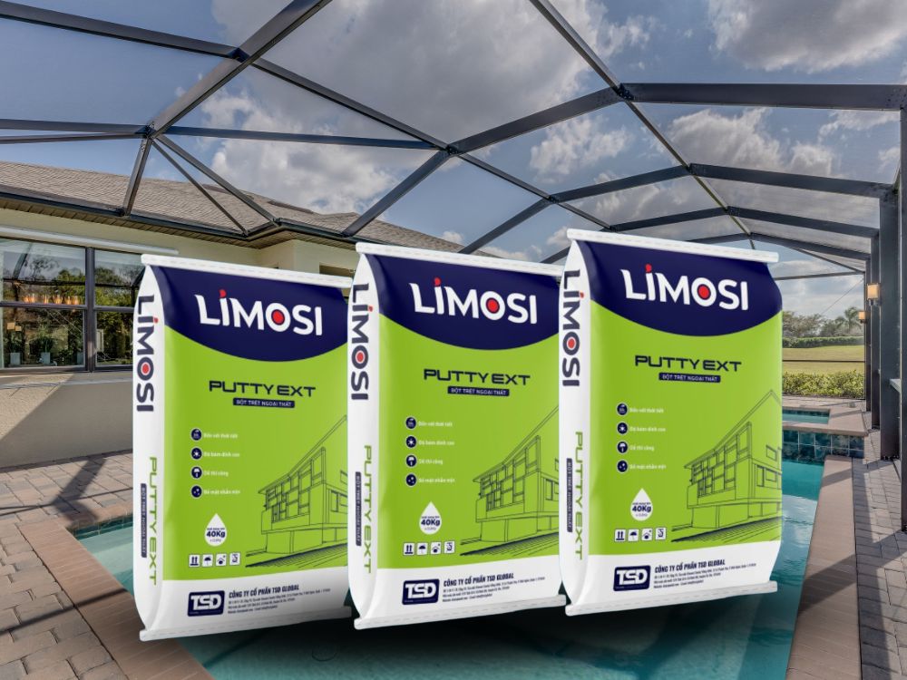 Ưu điểm nổi bật của bột trét LIMOSI