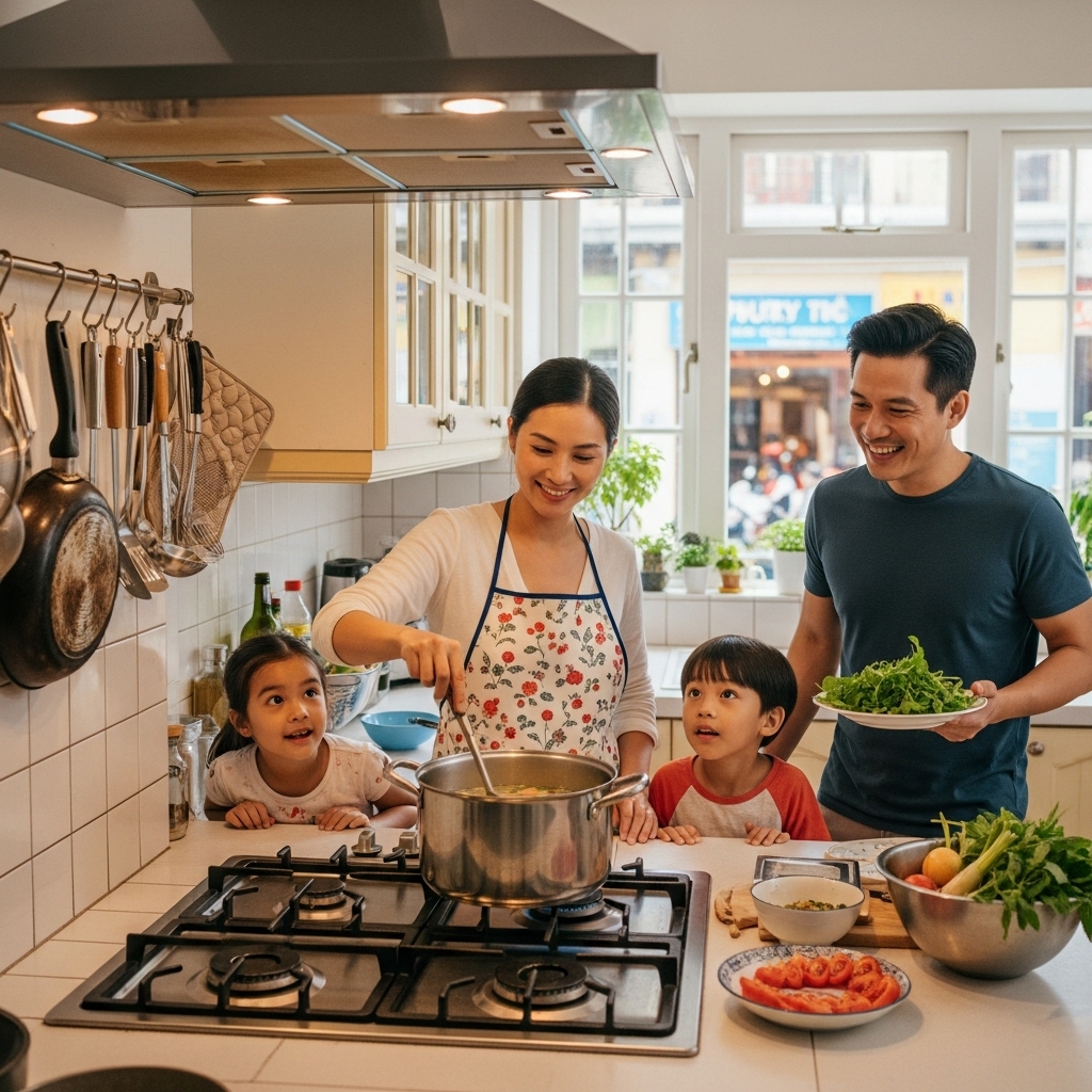 Giữ ngọn lửa yêu thương, giữ an toàn cho con