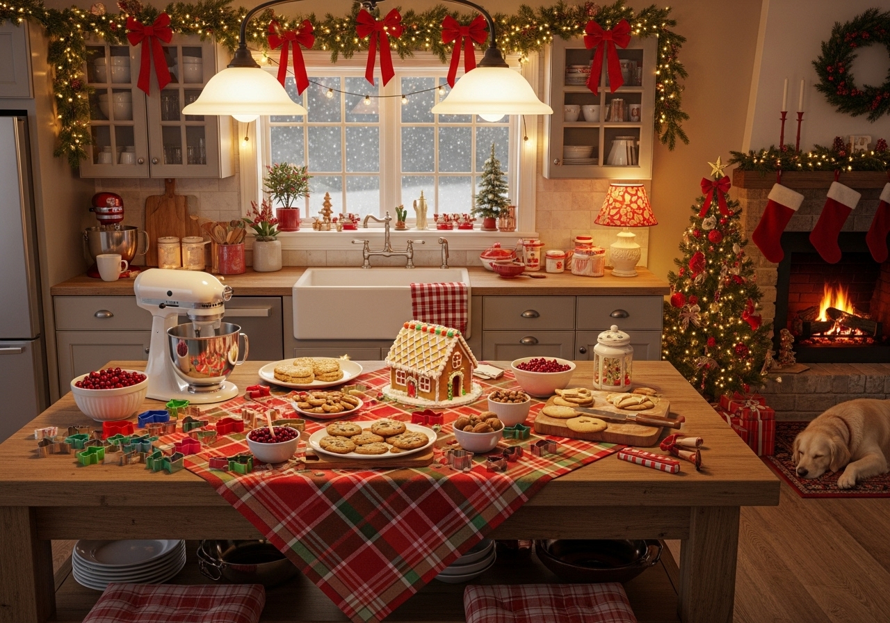 Tạo không gian ấm áp với sắc màu Giáng sinh