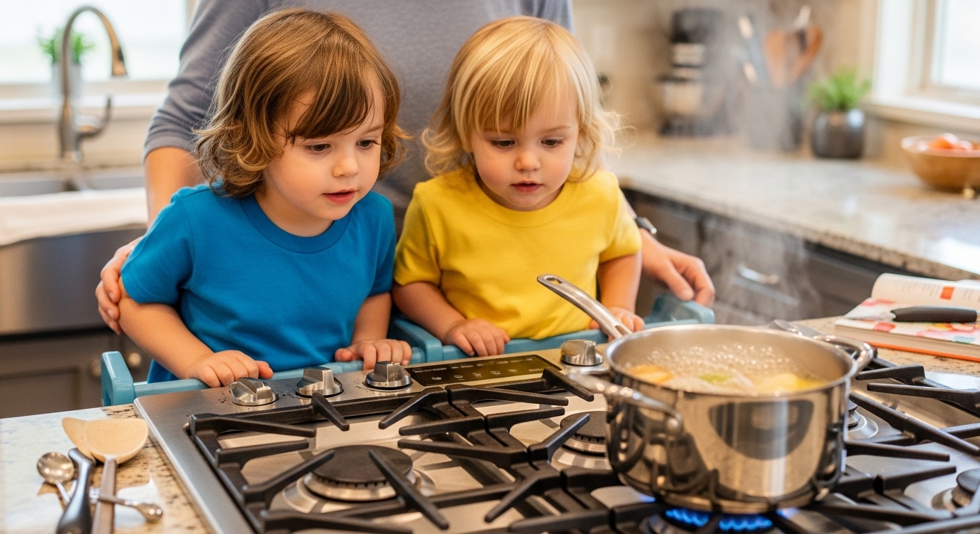 Những lưu ý giúp đảm bảo an toàn gas cho trẻ