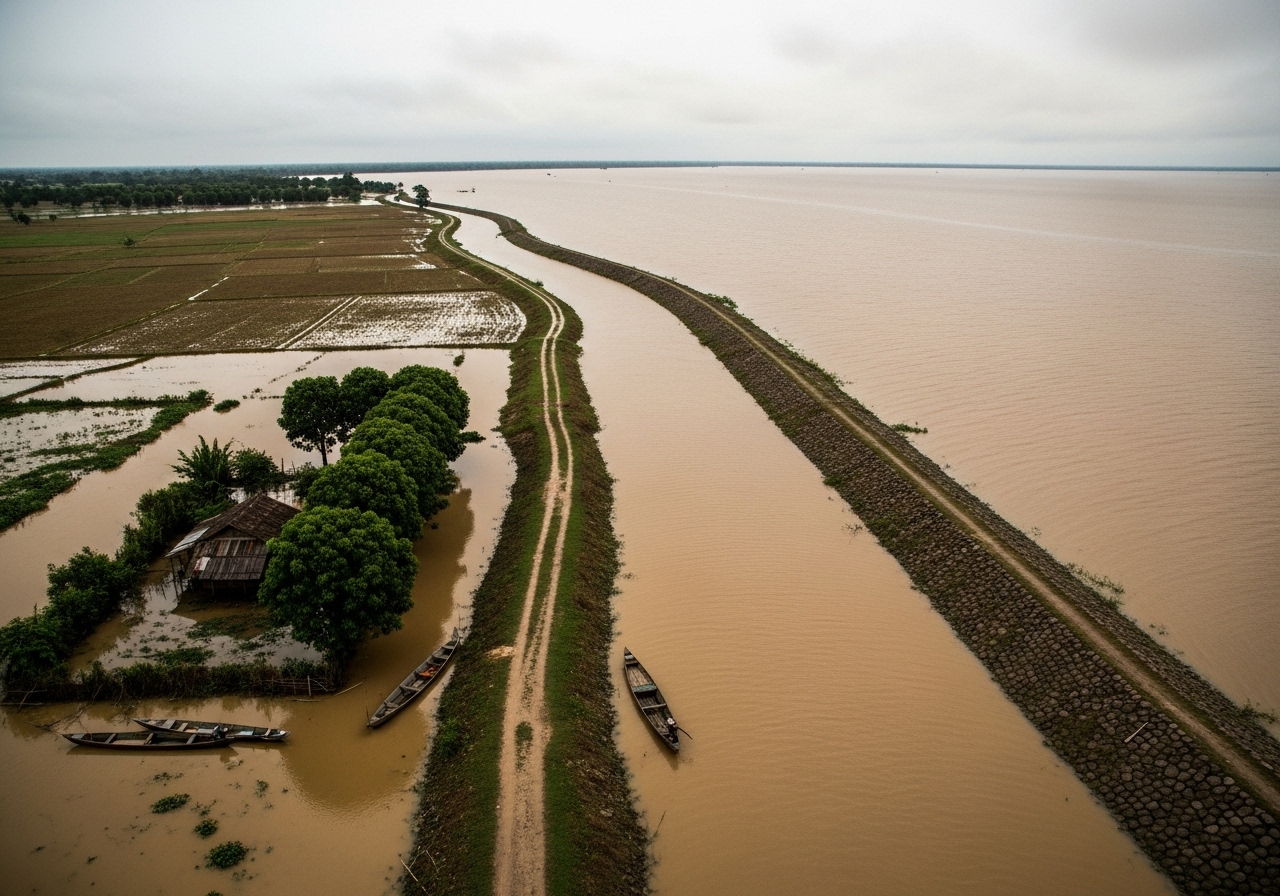 Mùa lũ năm nay và những lo toan và hoài niệm