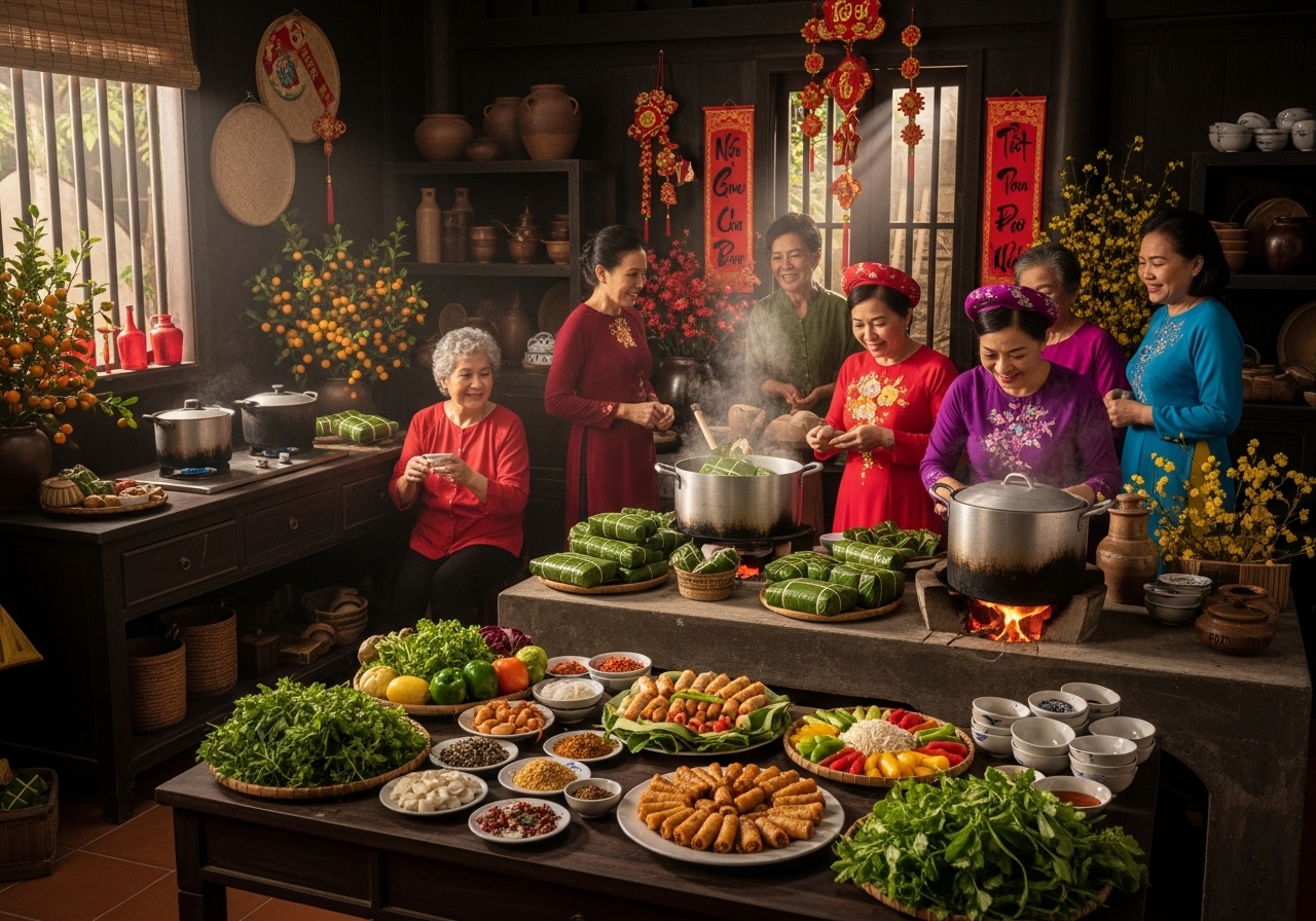 Bếp gas – người bạn đồng hành của người nội trợ ngày Tết