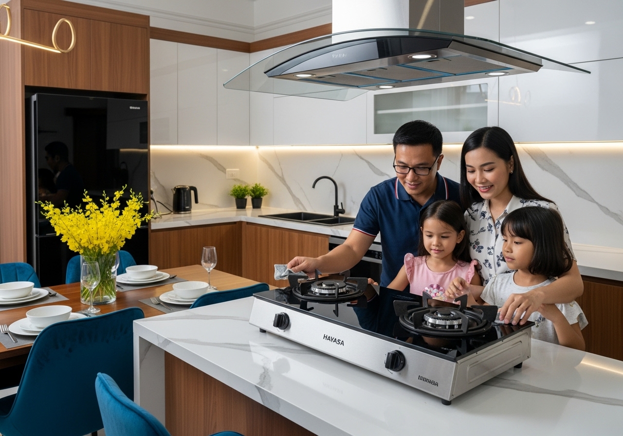 Kiểm tra, vệ sinh và bảo dưỡng bếp gas những ngày tết