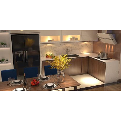 Bố trí khu vực bếp hợp lý