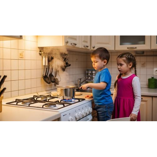 Vì sao cần chú trọng an toàn gas khi có trẻ nhỏ ?
