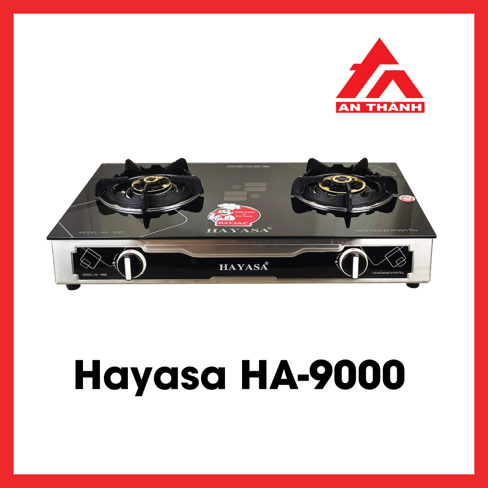 19Hb110cD507A41 Bếp Gas Kiếng Đôi - Hayasa HA9000