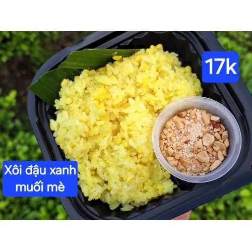 Xôi Đậu Xanh Muối Mè