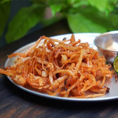 Khô Mực Chiên Khoai Môn Giòn