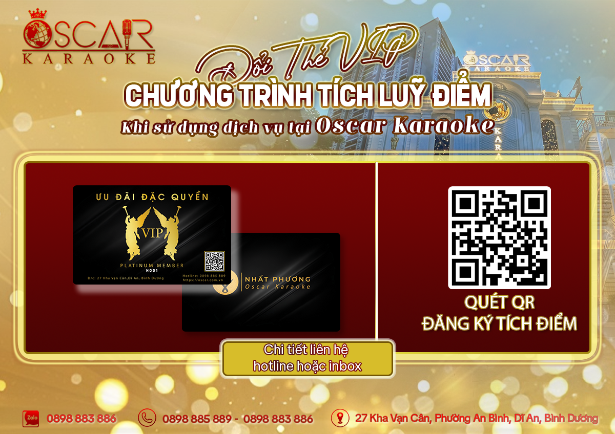 Chương Trình Tích Luỹ Điểm Đổi Thẻ VIP