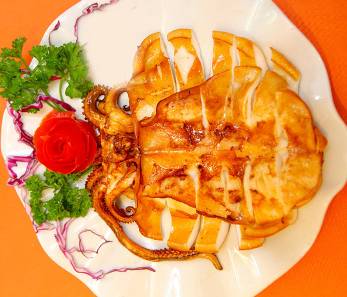 Mực chiên nước mắm
