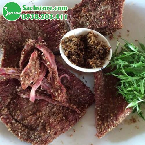 Bò một nắng muối kiến vàng
