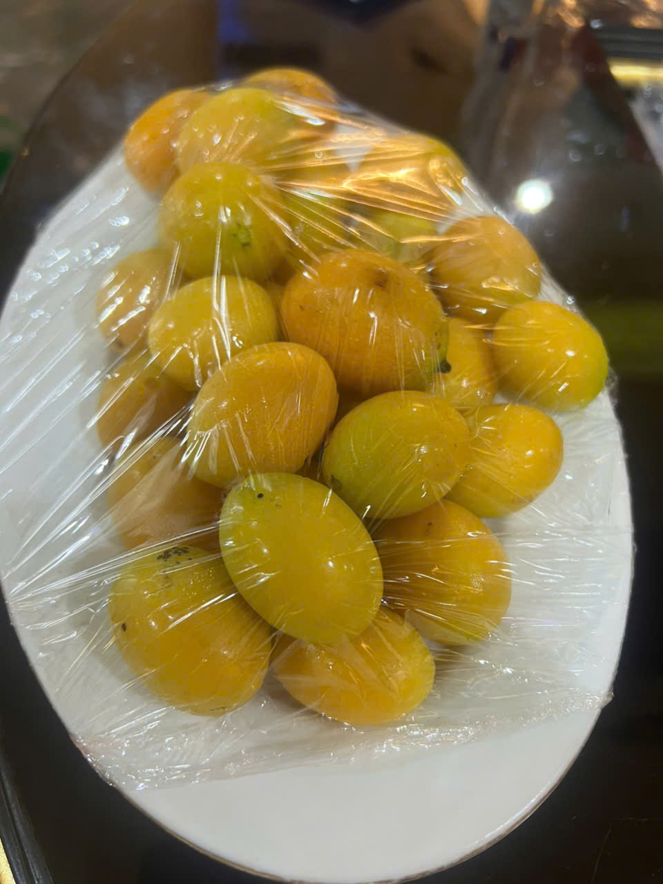Trái cây dĩa nhỏ