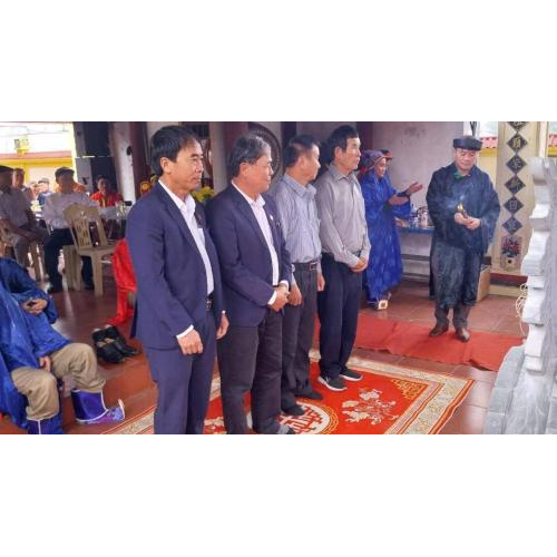Lễ Tế Tổ Chi Họ Hồ Làng Xuân Viên, Xã Minh Châu, Huyện Diễn Châu