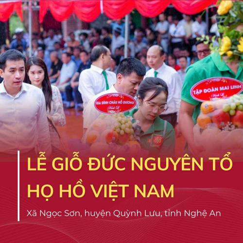 Lễ Giỗ Đức Nguyên Tổ Họ Hồ Việt Nam