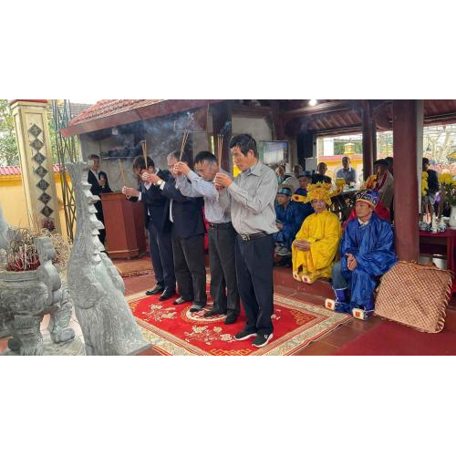 Lễ Tế Tổ Chi Họ Hồ Làng Xuân Viên, Xã Minh Châu, Huyện Diễn Châu