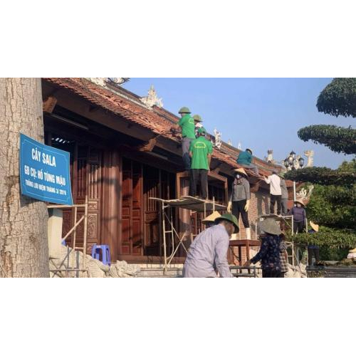 Ngày Lao Động Công Ích Giúp Ban Phục Dựng Tháo Dỡ Mái Ngói Cũ