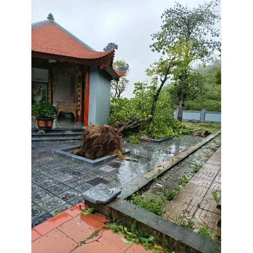 Một số hình ảnh thiệt hại do bão gây ra