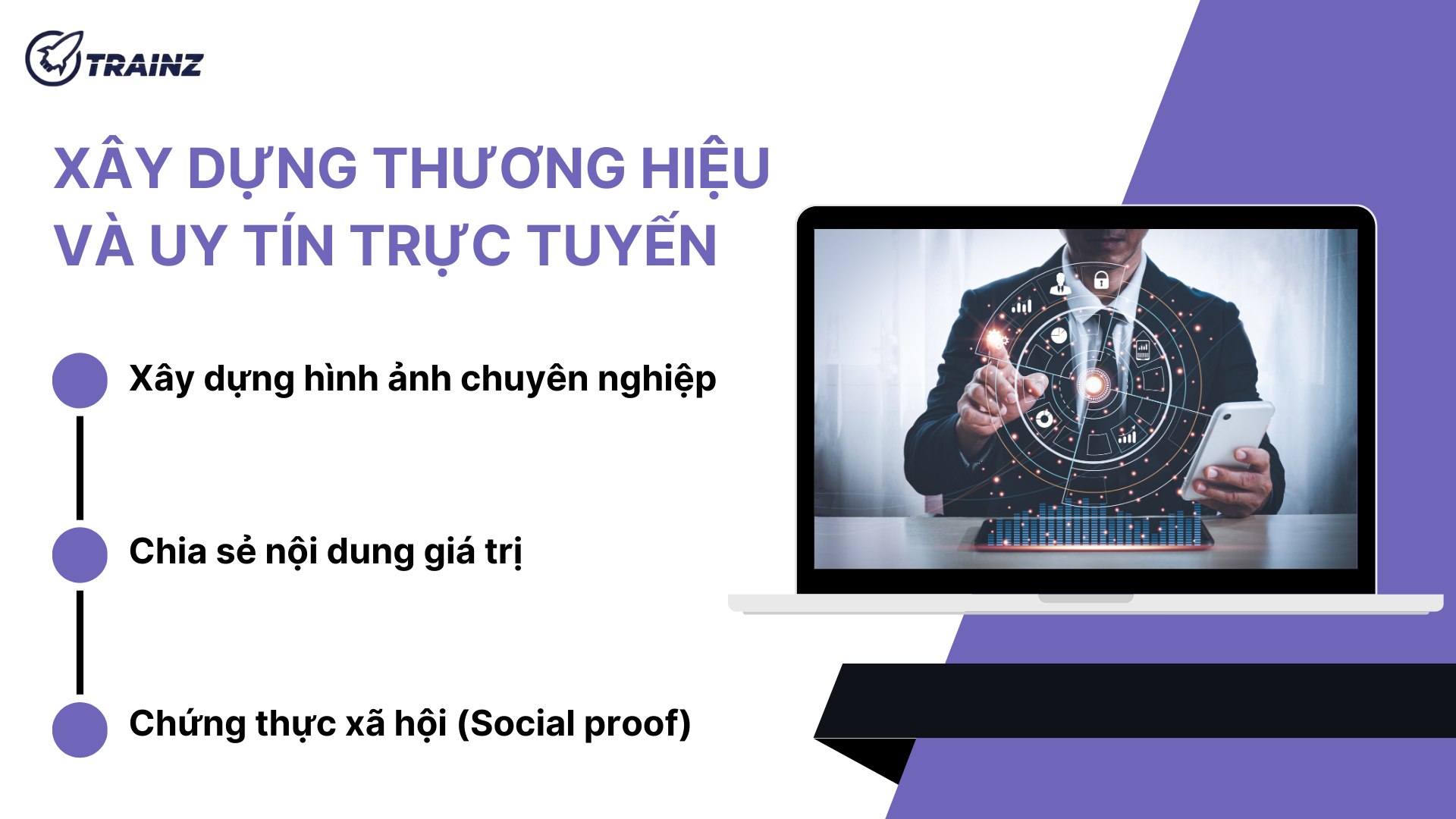 4. Xây dựng thương hiệu và uy tín trực tuyến