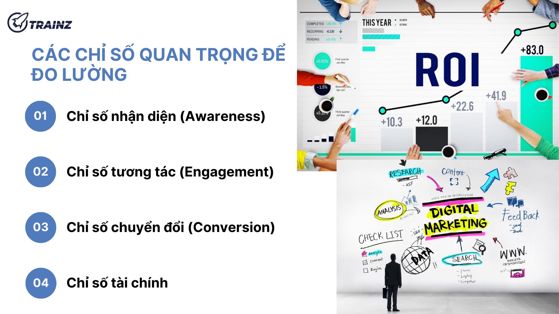 2. Các chỉ số quan trọng để đo lường