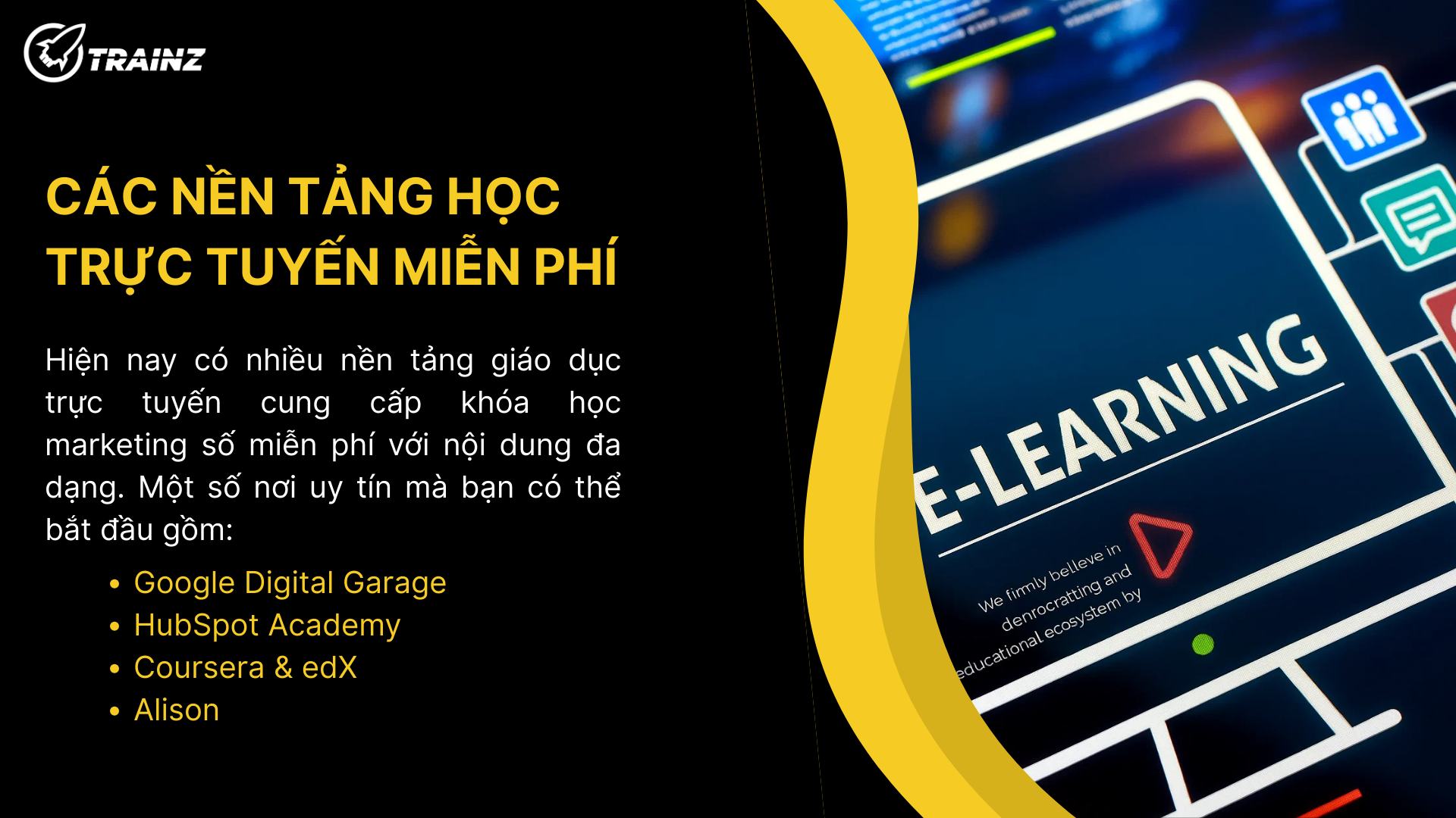 1. Các nền tảng học trực tuyến miễn phí