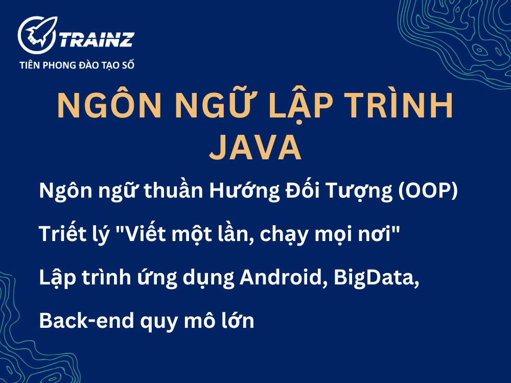 Top 4 - Java: Nền tảng của sự ổn định và quy mô lớn