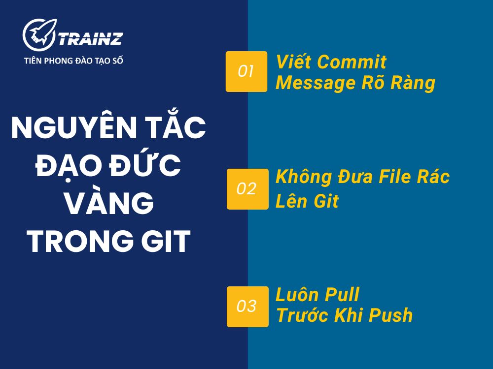 Những nguyên tắc vàng - "Đạo Đức" Git