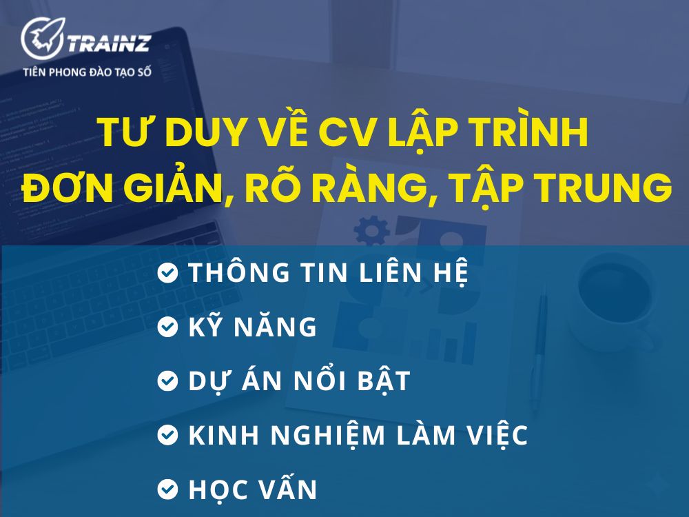 Tư Duy Về CV lập trình - Đơn giản, rõ ràng, tập trung
