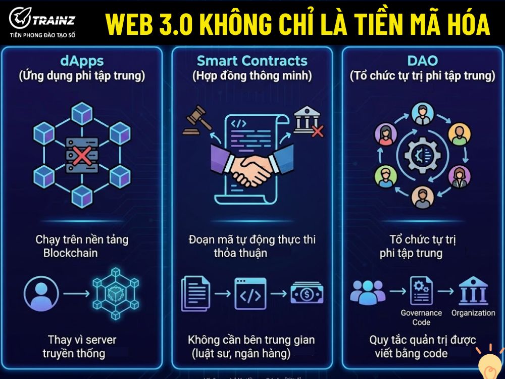 Web 3.0 Không chỉ là tiền mã hóa