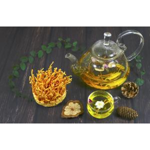Công thức pha trà cúc đông trùng hạ thảo