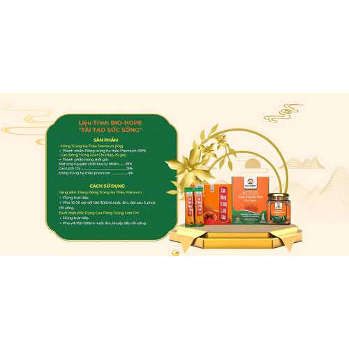 IV. Liệu trình BIO-HOPE