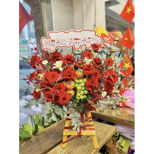 Kệ Hoa Chúc Mừng
