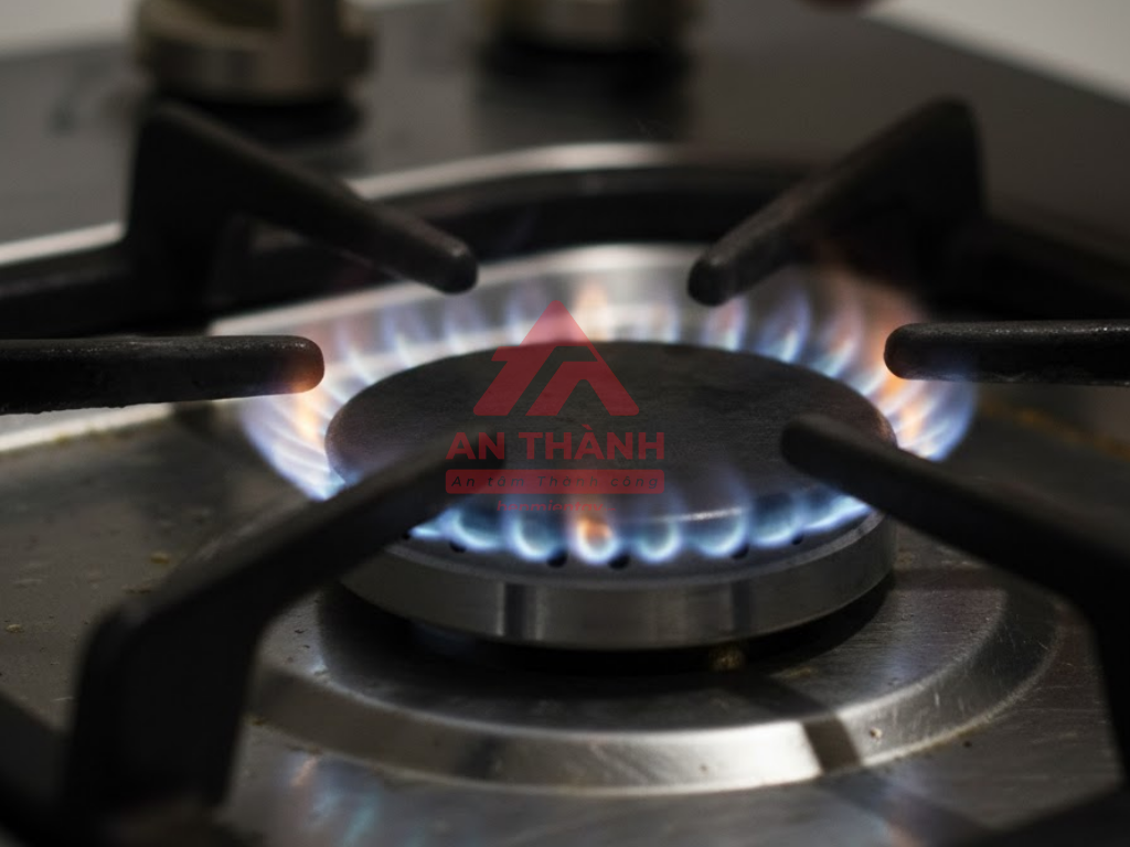 Nghe tiếng “xì” khi bật bếp