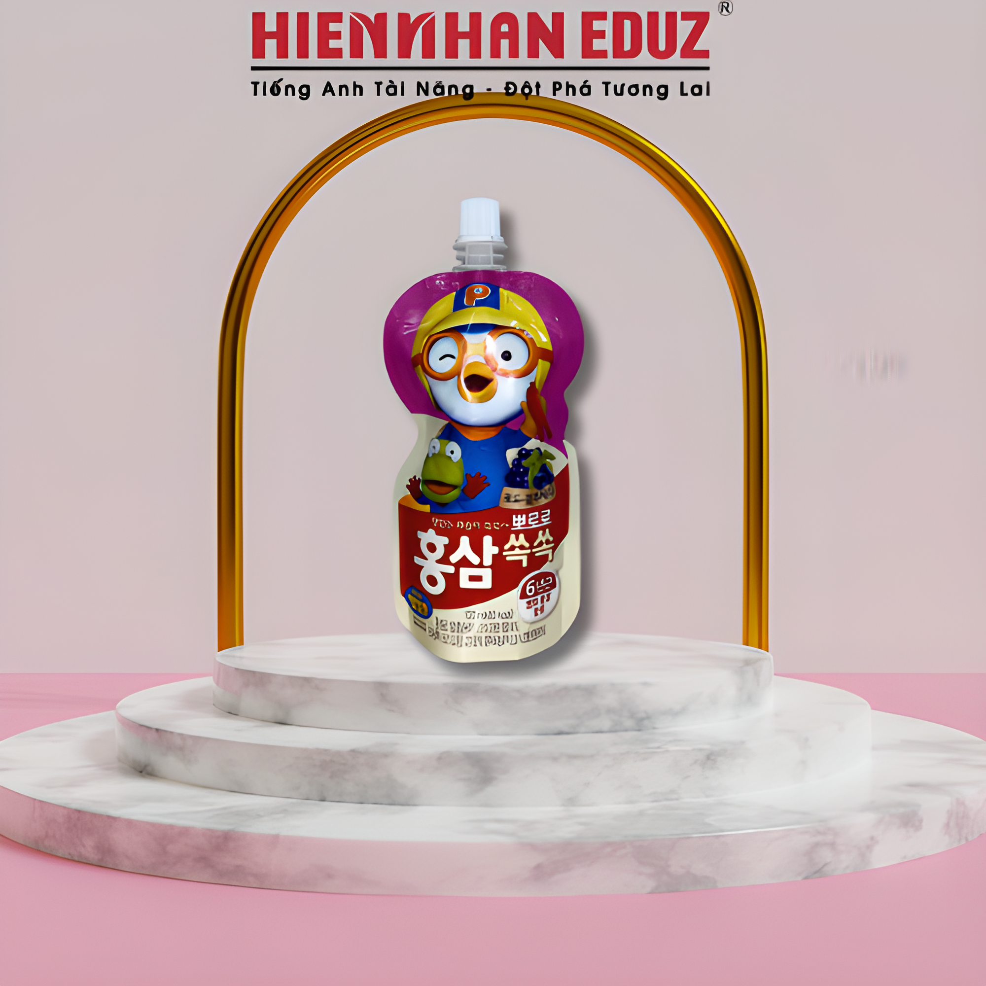Bd16_c9414C2993 Nước Hồng Sâm Pororo Vị Nho
