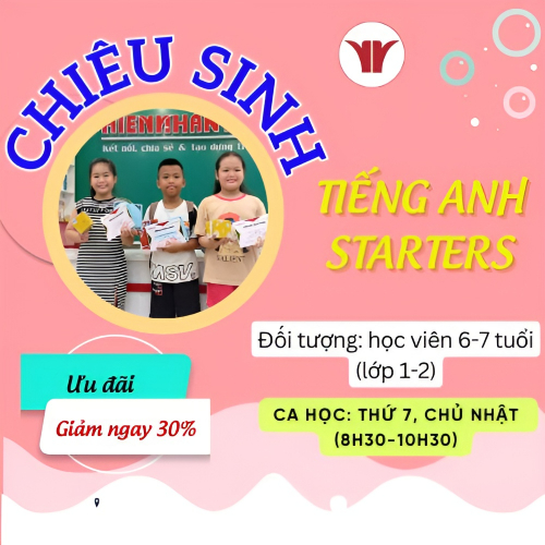 CHIÊU SINH LỚP TACN THIẾU NHI - ST16A