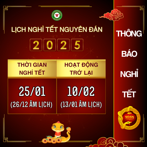 Lịch nghỉ tết nguyên đán 2025