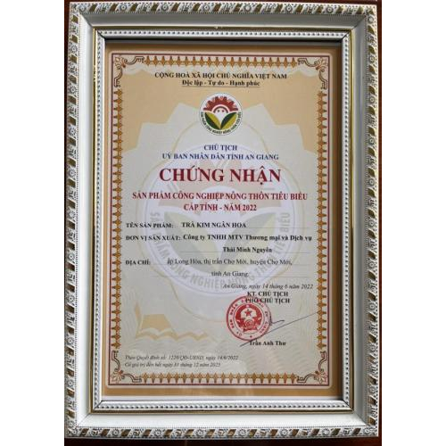 Bộ chứng nhận sản phẩm nông thôn tiêu biểu