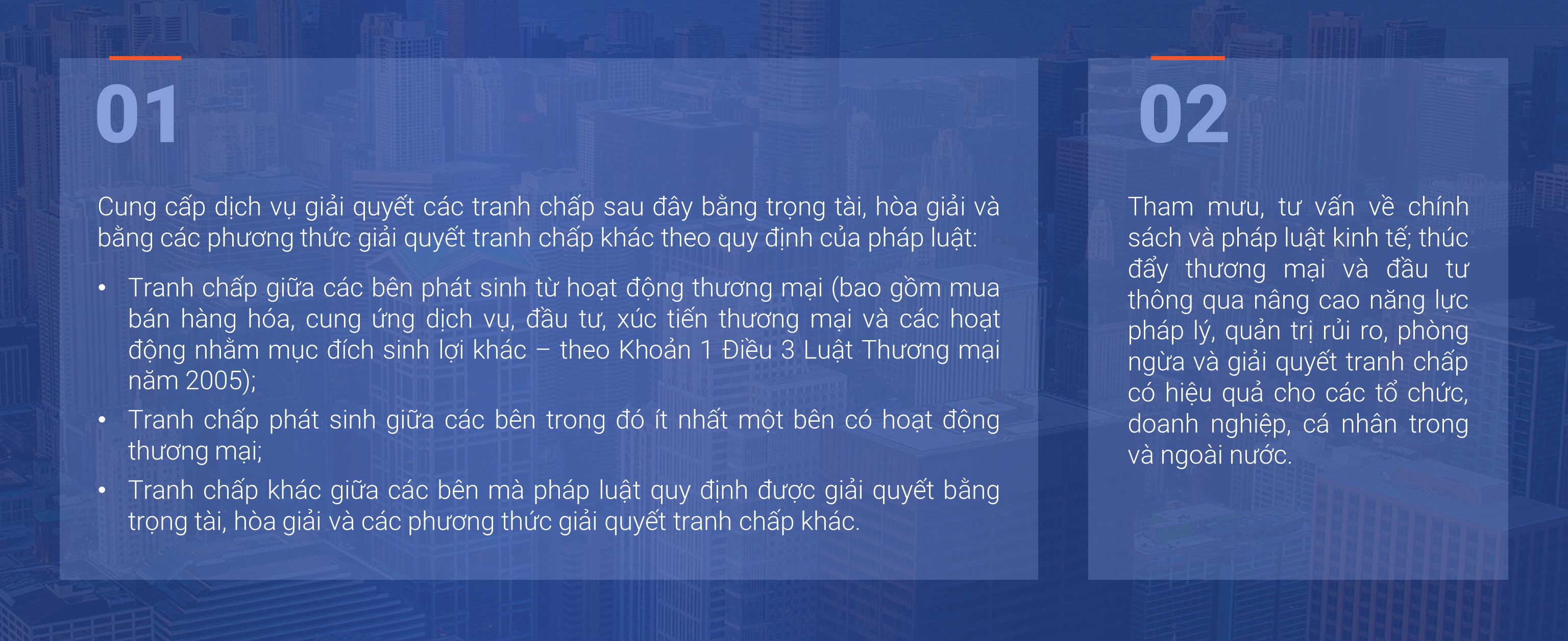Lĩnh vực hoạt động