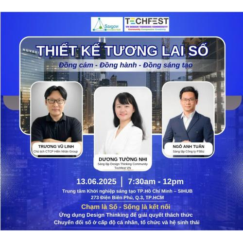 Hội thảo Thiết kế Tương lai Số: Đồng cảm – Đồng hành – Đồng sáng tạo
