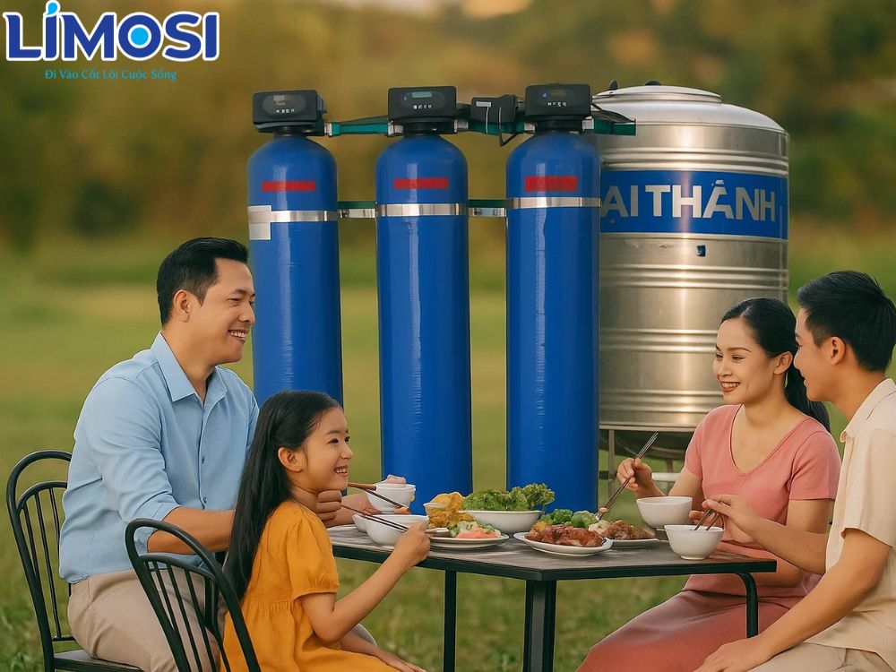 1. Tình trạng nhiều nhà bị ảnh hưởng nước cứng