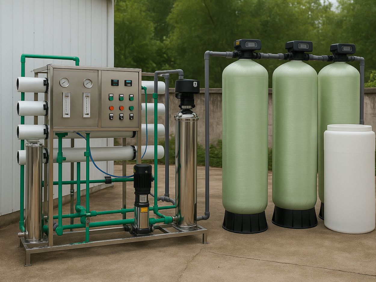 2. Cấu tạo chi tiết của máy lọc nước công nghiệp 3000L/H