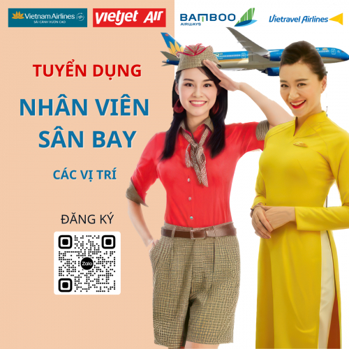 DN5SAO Tuyển Dụng Nhân Viên Sân Bay