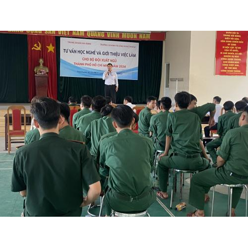 Giới Thiệu Việc Làm Và Tư Vấn Học Nghề Cho Bộ Đội Xuất Ngũ