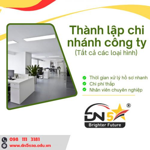 Thành Lập Chi Nhánh Công Ty