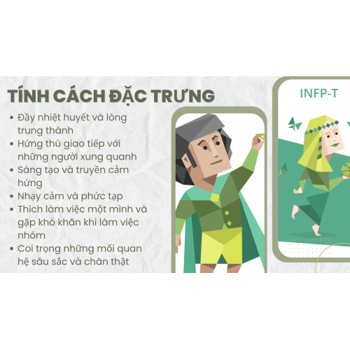 2. Tính cách đặc trưng của INFP