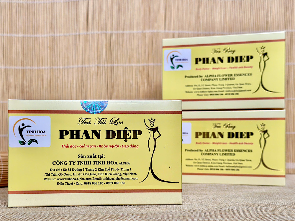 Thông tin chi tiết trà túi lọc Phan Diệp