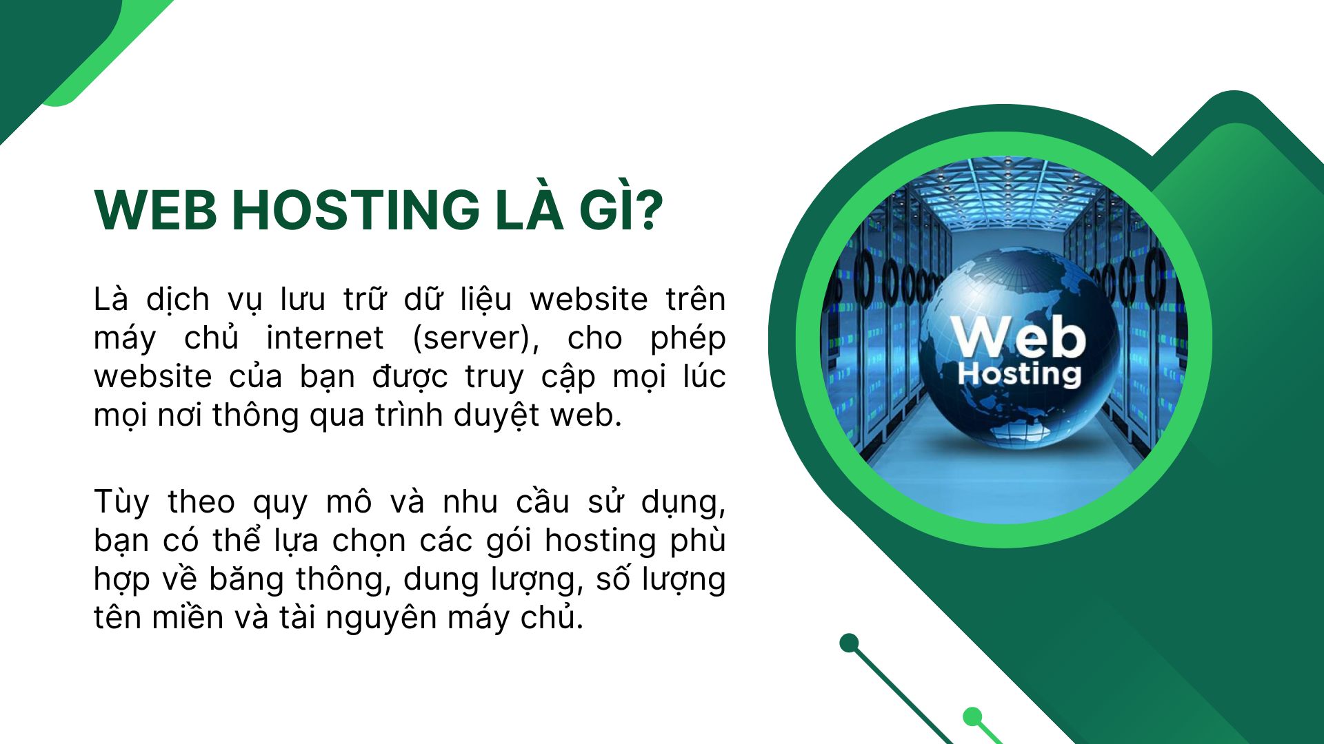 1. Đôi nét về Web Hosting