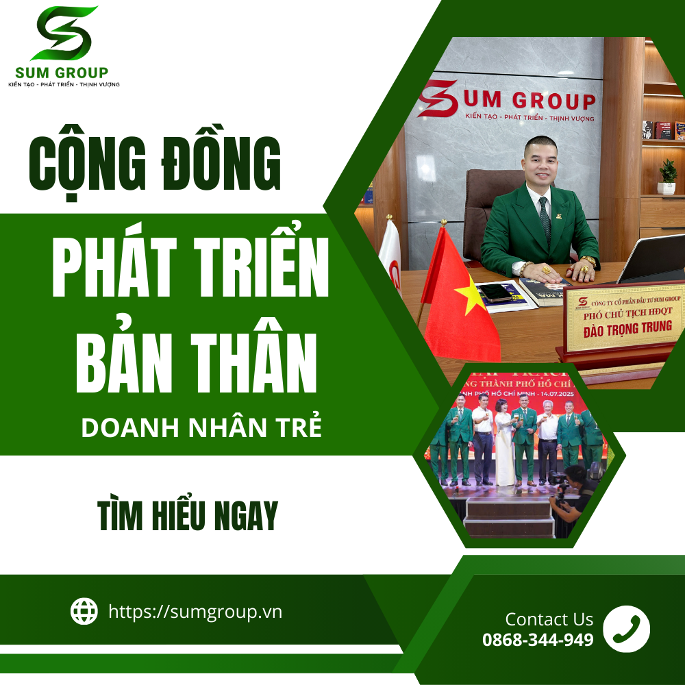 Cộng Đồng Phát Triển Bản Thân Cho Doanh Nhân Trẻ
