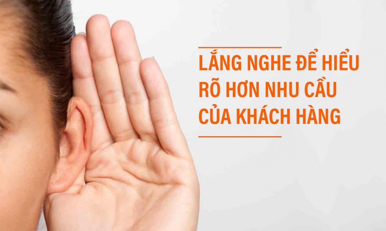 4. Tư vấn linh hoạt sau khi lắng nghe nhu cầu của khách hàng