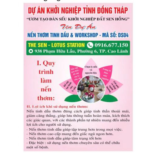 Các dịch vụ của The Sen